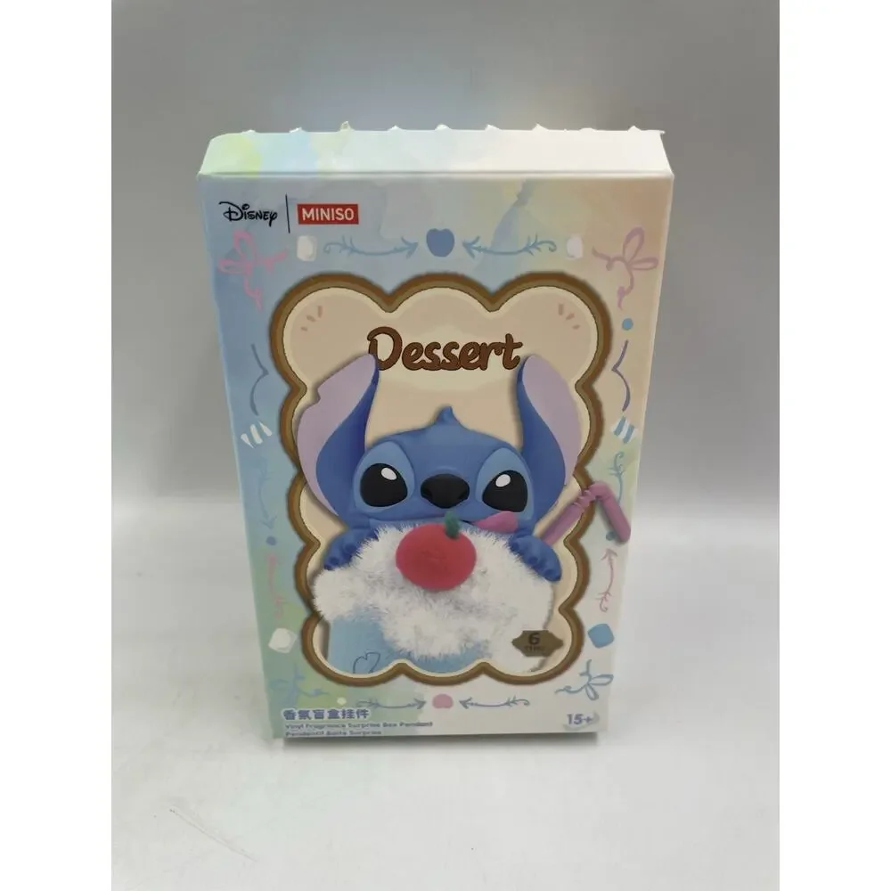 Miniso x Disney Food Stitch Dessert Vinyl Plush Pendant - Coconut Shaved Ice